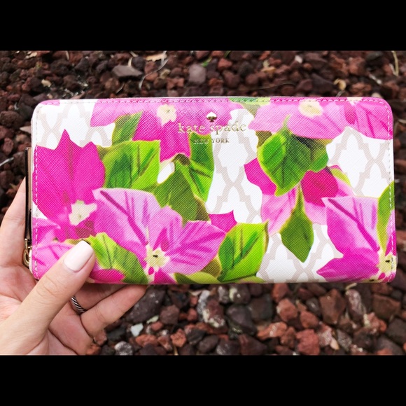 kate spade Handbags - Kate spade bayard place lacey zip around wallet